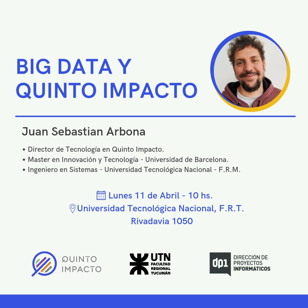 UTN/FRT Charla Big Data y Quinto Impacto